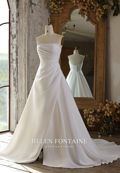 Robe de Mariee 2026 ivoire a Traine