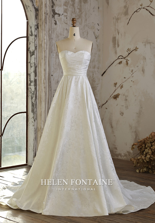 Robe de Mariee Satin Ivoire Apat Philippe 2026