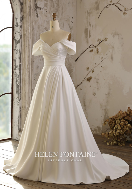 Robe de Mariee 2026 Ivoire Poches