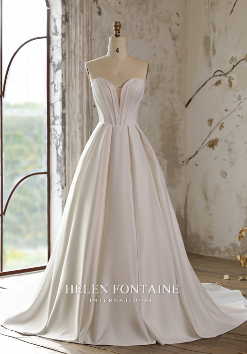 Robe de Mariee 2026 Satin Magnolia Philippe Apat en Tulle