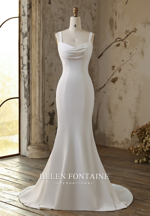 Robe de Mariee 2026 stretching crepe dos ouvert Philippe Apat