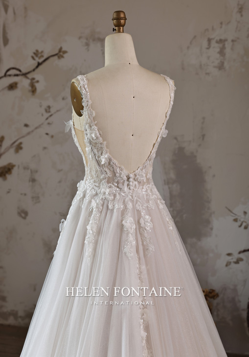 Robe de Mariee Dentelles Tulle 2026 Bretelles Traine